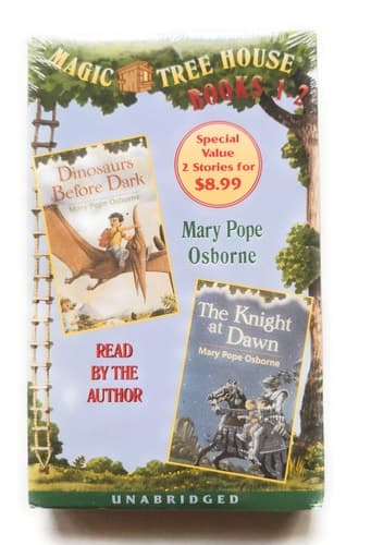 Magic Tree House: Books 1 & 2: Dinosaurs Before Dark, The Knight at Dawn