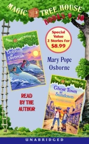 Magic Tree House: Books 9 & 10: Dolphins at Daybreak, Ghost Town at Sundown