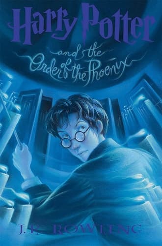 Harry Potter and the Order of the Phoenix #5 [large print]