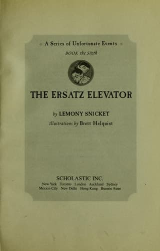 The Ersatz Elevator