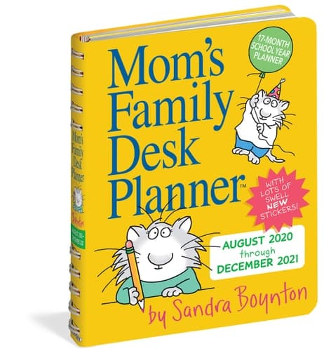 2021 Mom's Family Desk Planner
