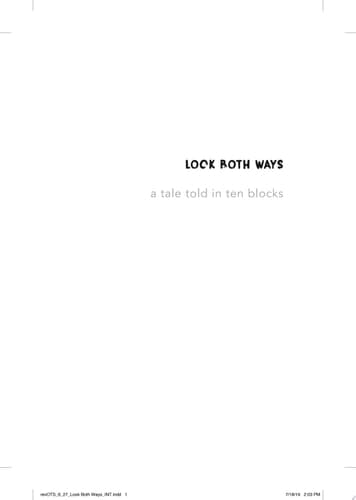 Look Both Ways A Tale Told in Ten Blocks