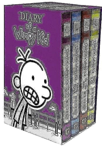 Diary of a Wimpy Kid Box of Books 5-8