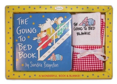 Sandra Boynton's The Going to Bed Book! & Embroidered Blankie