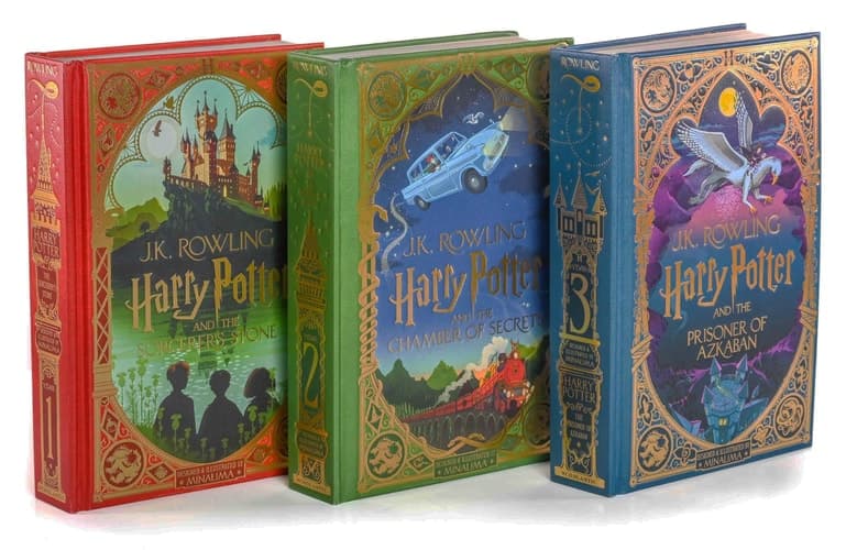 Harry Potter MinaLima Illustrated Editions Set (3 Books)