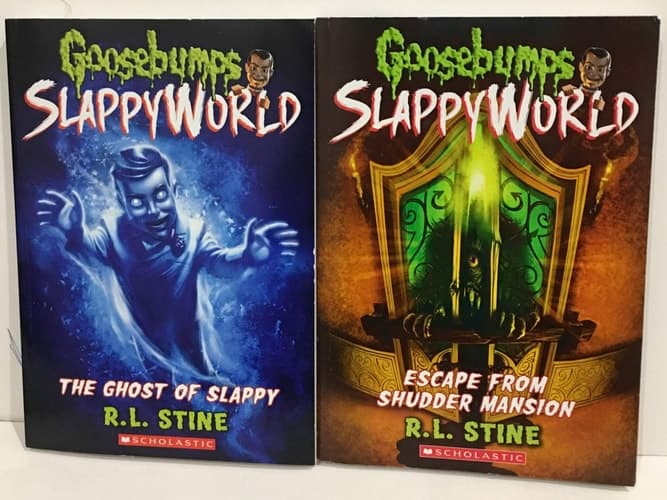 Goosebumps Slappyworld 2-Book Set: #5 Escape From Shudder Mansion & #6 The Ghost of Slappy