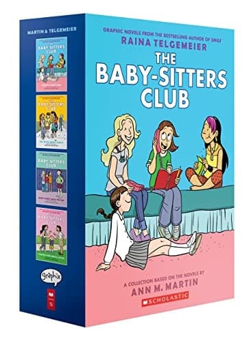 The Baby-Sitters Club Graphic Novels #1-4: A Graphix Collection: Full Color Edition (The Baby-Sitters Club Graphix)