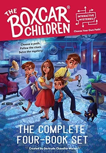 The Boxcar Children Interactive Mysteries 4-Book Set