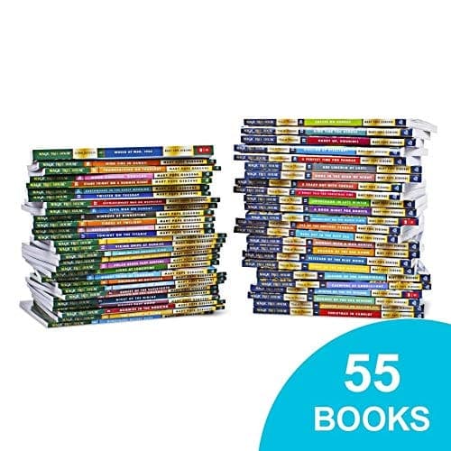 Magic Tree House 55 Book Mega Set - Mary Pope Osborne (Original Magic Tree House books; Merlin Missions Magic Tree House books; Super Edition)