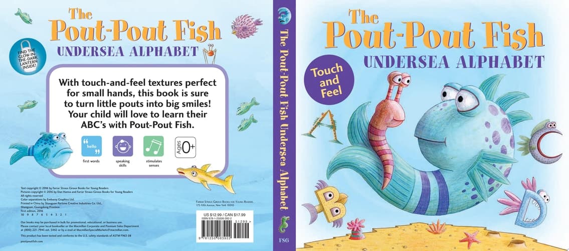 The Pout-Pout Fish Undersea Alphabet Touch and Feel