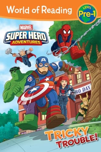 World of Reading: Super Hero Adventures: Tricky Trouble! Level Pre-1