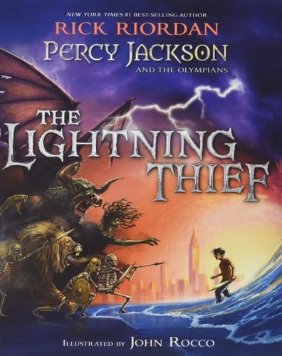 Percy Jackson and the Olympians The Lightning Thief Illustrated Edition