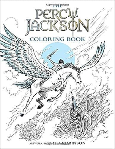 Percy Jackson and the Olympians The Percy Jackson Coloring Book
