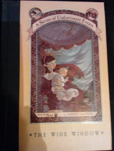 A Series of Unfortunate Events Book the Third: The Wide Window 1st Edition Signed
