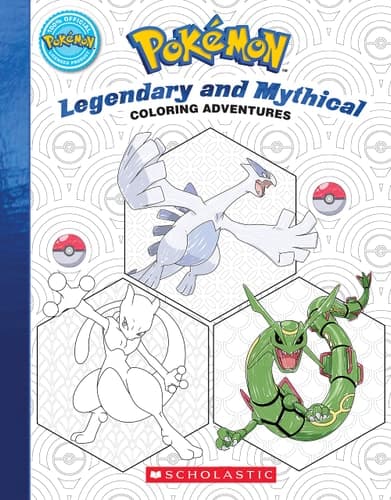 Pokémon Coloring Adventures #2: Legendary and Mythical Pokémon