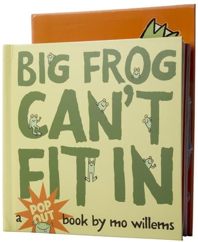 Big Frog Can't Fit In A pop-up book