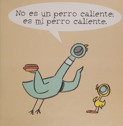 ¡La Paloma encuentra un perro caliente!