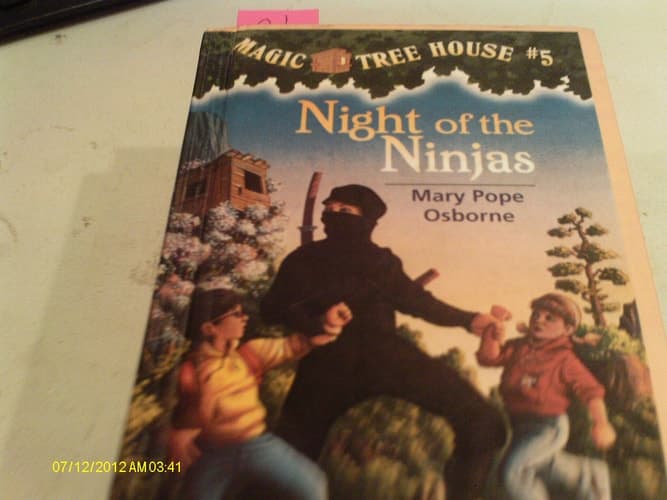 Magic Tree House #5: Night of the Ninjas (A Stepping Stone Book(TM))