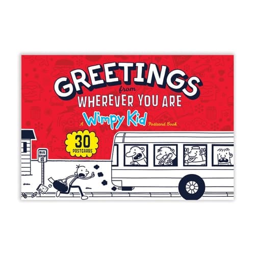 Diary of a Wimpy Kid Postcard Book