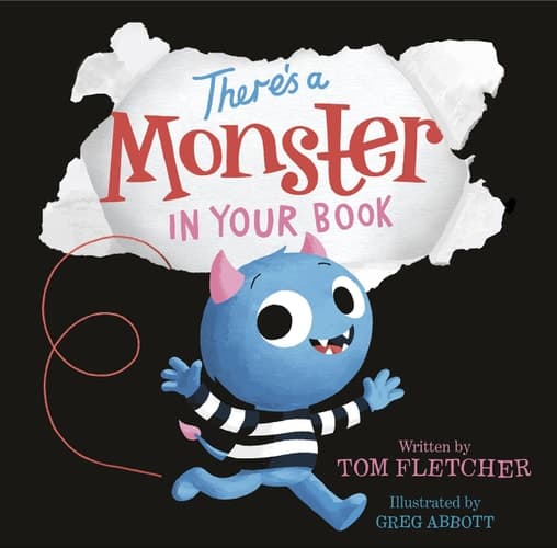 There's a Monster in Your Book A Funny Monster Book for Kids and Toddlers