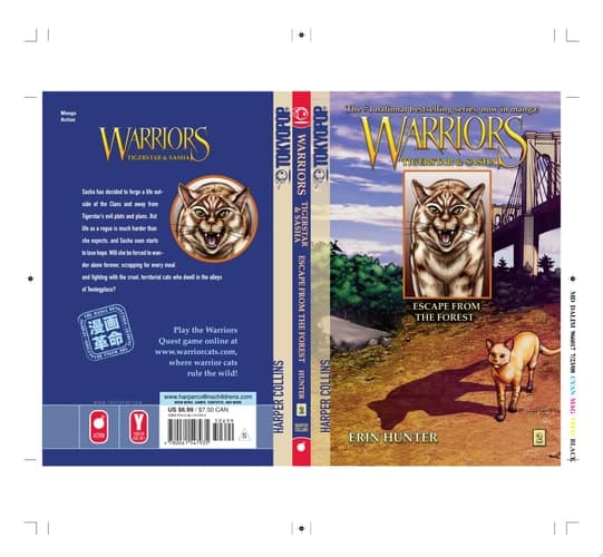 Warriors: Tigerstar and Sasha #2: Escape from the Forest