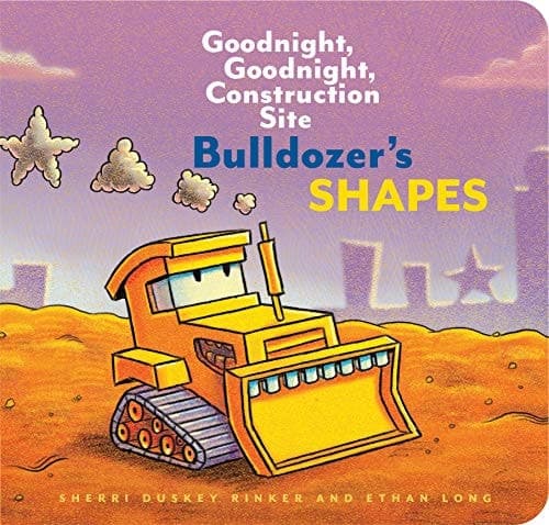 Bulldozer s Shapes: Goodnight, Goodnight, Construction Site (Kids Construction Books, Goodnight Books for Toddlers)