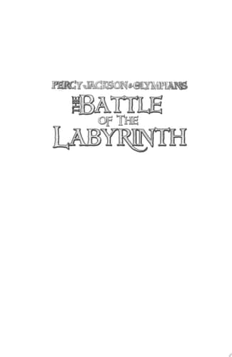 Battle of Labyrinth Percy Jackson & Olympians