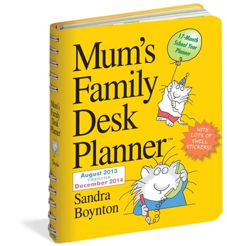 Mum's Family Desk Planner 2014