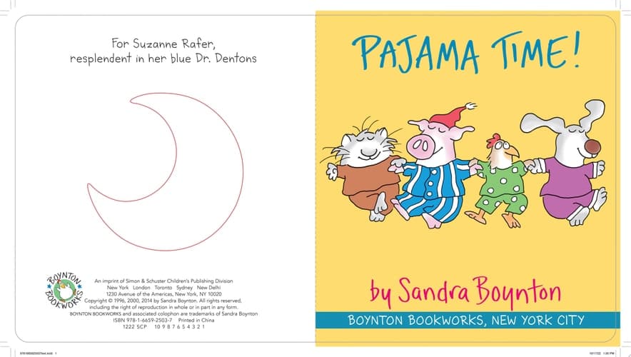 Pajama Time! Oversized Lap Board Book