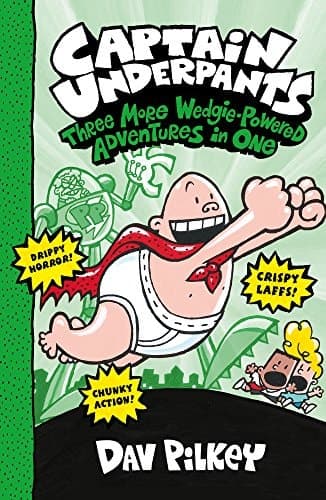 Captain Underpants Three Move Wedgie-powered Adventures in One