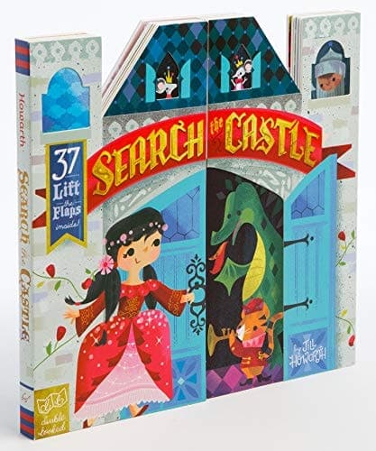 Search the Castle Double Booked: 37 lift-the-flaps inside! (Juvenile Fiction, Kids' Novelty book, Children's Fantasy Book, Children's Lift The Flaps Book)