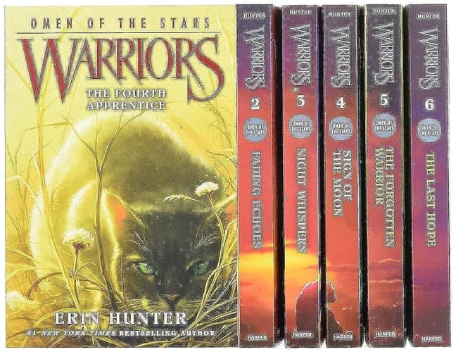 Warriors: Omen of the Stars Box Set: Volumes 1 to 6