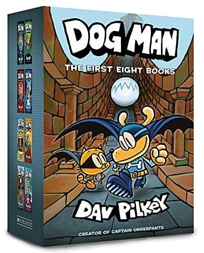 Dog Man The First Eight Books. 1-8