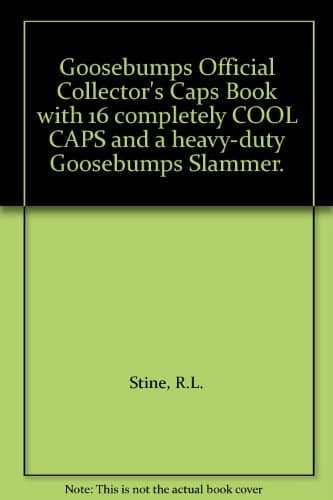 Goosebumps Official Collector's Caps Collecting Kit