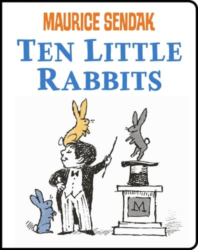 Ten Little Rabbits Board Book