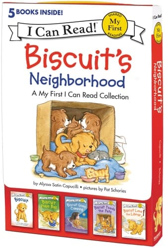 Biscuit's Neighborhood 5 Fun-Filled Stories in 1 Box!