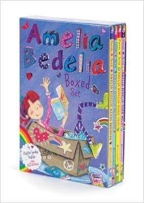 Amelia Bedelia 4-book set: (Amelia Bedelia Means Business, Amelia Bedelia Unleashed, Amelia Bedelia Road Trip!, Amelia Bedelia Goes Wild!)