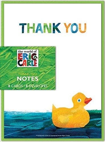 Eric Carle Shower Thank-You Notes