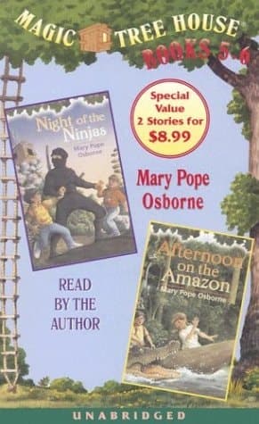 Magic Tree House: Books 5 & 6: Night of the Ninjas, Afternoon on the Amazon