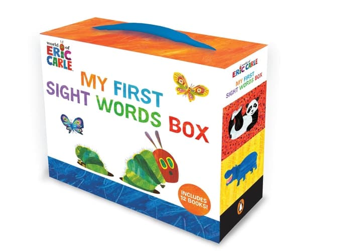 World of Eric Carle: My First Sight Words Box 12 Books for Beginning Readers