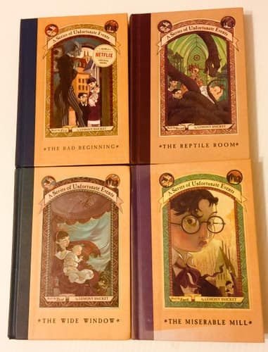 A Series of Unfortunate Events Pack (Books 1-4) (Series of Unfortunate Events, Books 1-4)