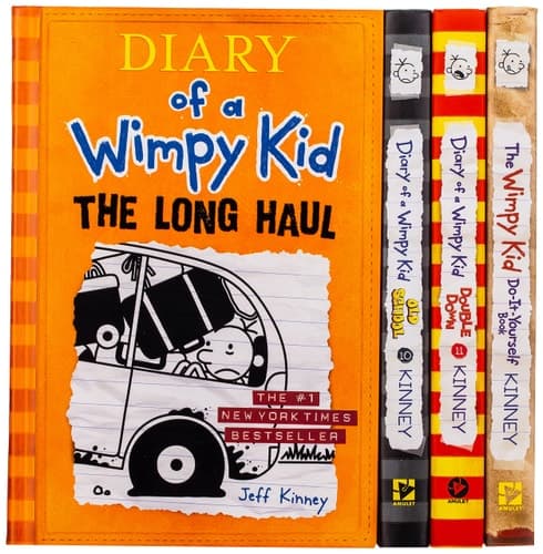 Diary of a Wimpy Kid Box of Books (9 11 plus DIY)