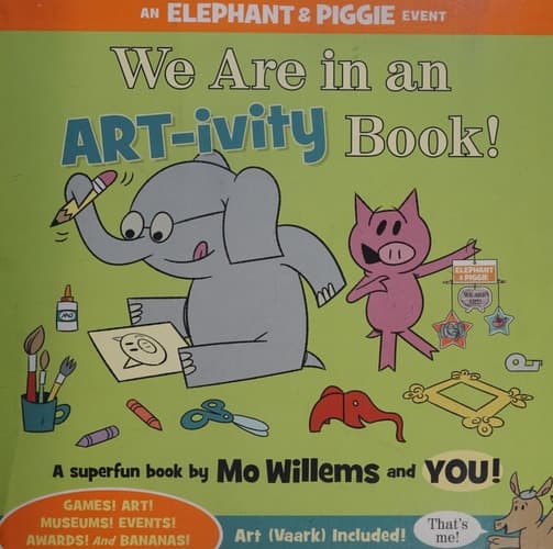 We Are in an ART-ivity Book!