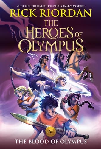 The Heroes of Olympus, Book Five The Blood of Olympus (new cover)