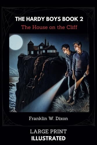 THE HARDY BOYS: THE HOUSE ON THE CLIFF: ILLUSTRATED LARGE PRINT: THE HARDY BOYS BOOK 2