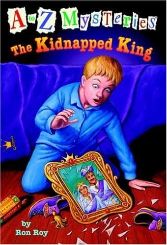 A to Z Mysteries: The Kidnapped King (A Stepping Stone Book(TM))