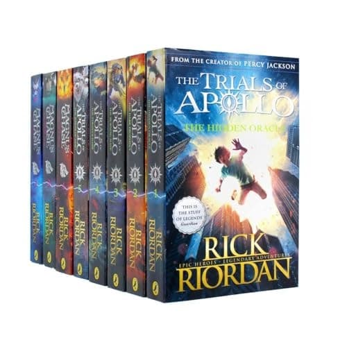 Rick Riordan Trials of Apollo & Magnus Chase Serie
