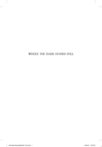 Where the Dark Stands Still
