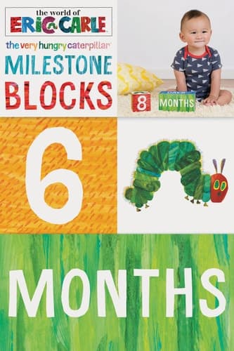 The World of Eric Carle (TM) The Very Hungry Caterpillar (TM) Milestone Blocks: (Milestone Gift for Parents, Very Hungry Caterpillar) (World of Eric Carle by Chronicle Books)