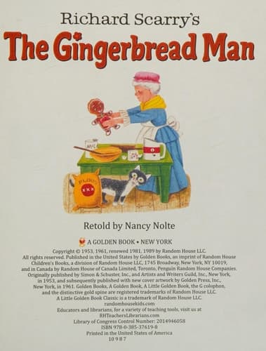 Richard Scarry's The Gingerbread Man